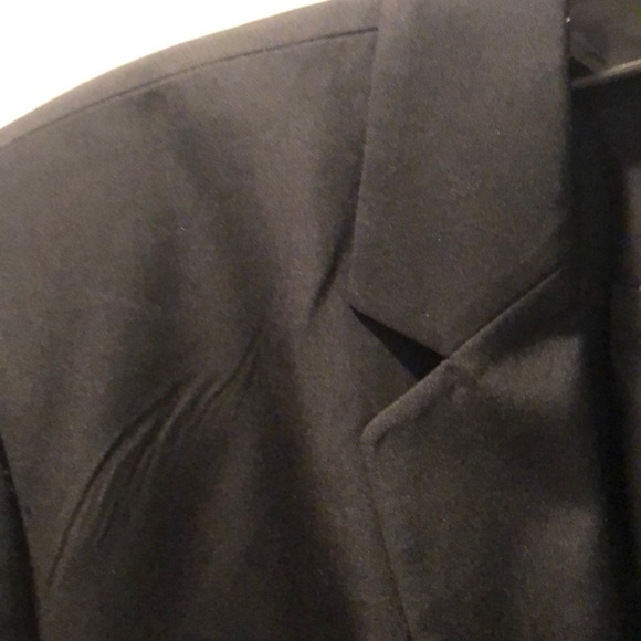 Ann Taylor black silk suit  jacket - Picture 4 of 6